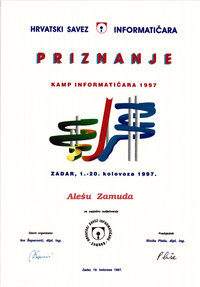 1997 Zadar Kamp Informaticara  