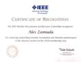 2018 IEEE Member Recruitment and Recovery Committee Recognition
