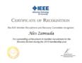 2019 IEEE Membership Recovery and Recruitment Committee Recognition