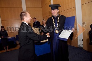 Dr. Ales Zamuda promotion at University of Maribor may 2012
